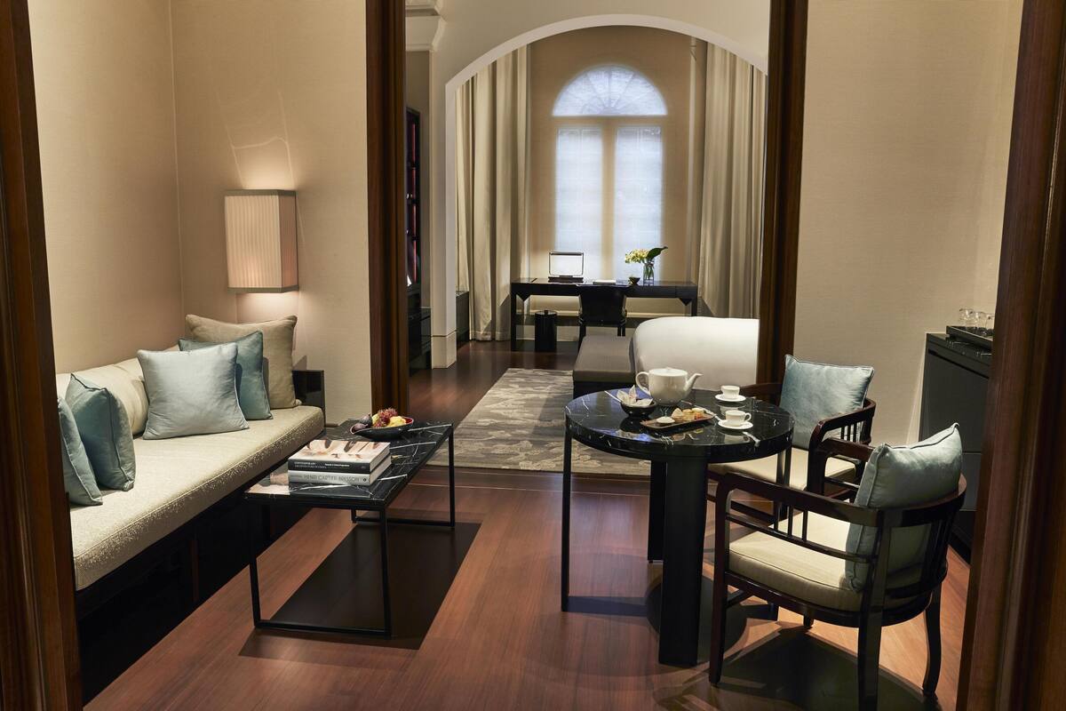 Stamford Suite | Lençóis italianos Frette, roupas de cama premium, edredons de pluma