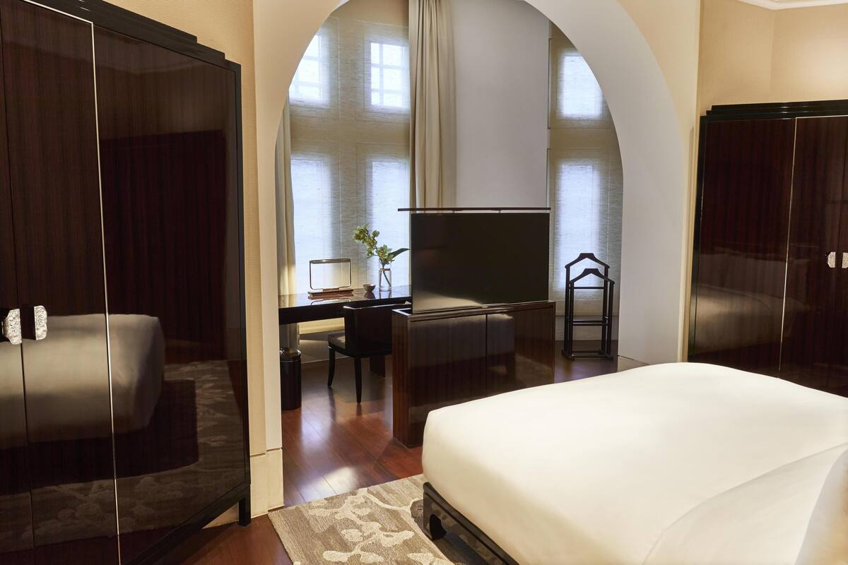 Suíte (Bidwell) | Lençóis italianos Frette, roupas de cama premium, edredons de pluma