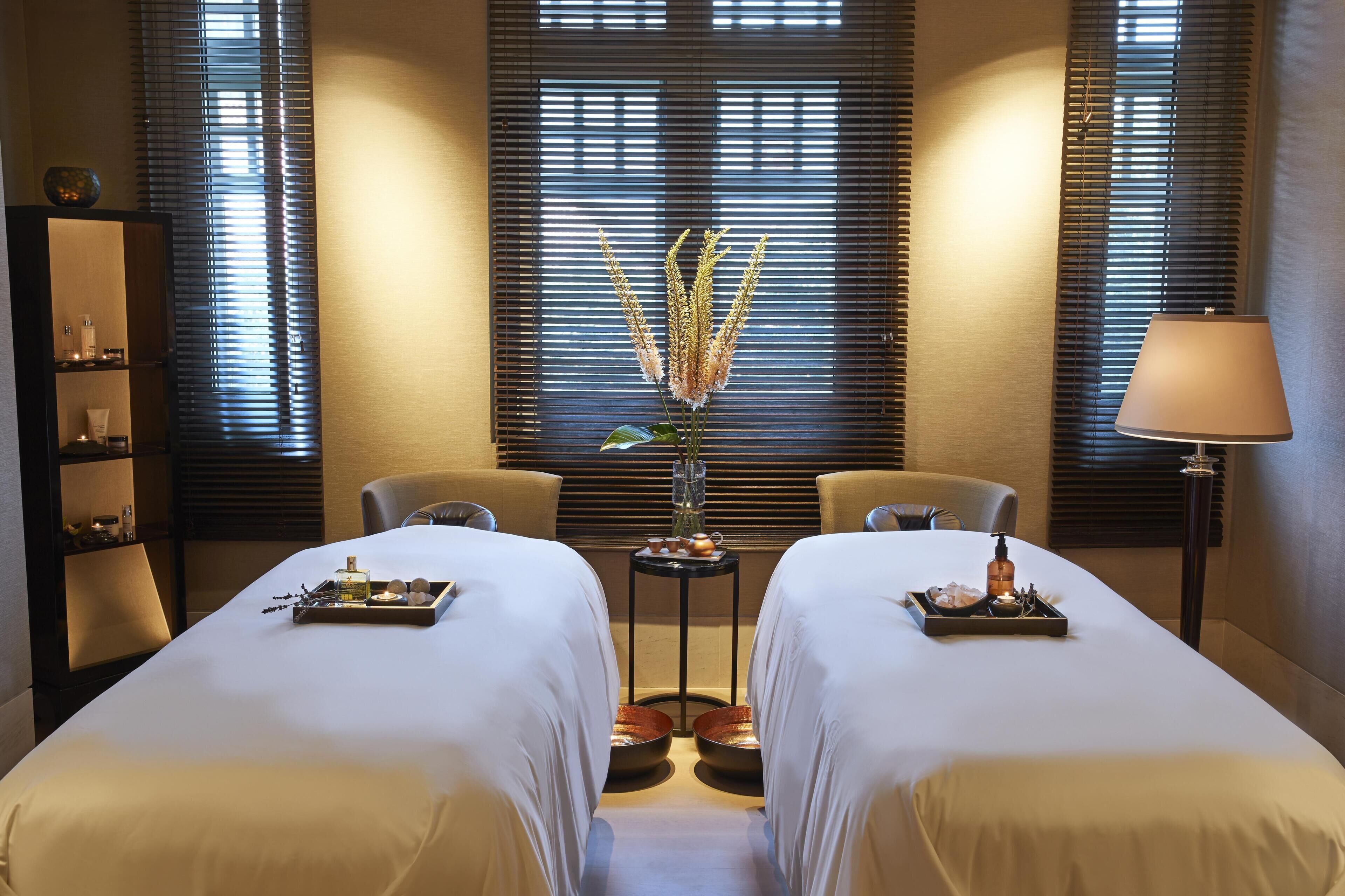 Couples treatment room(s), steam room, body treatments, aromatherapy
