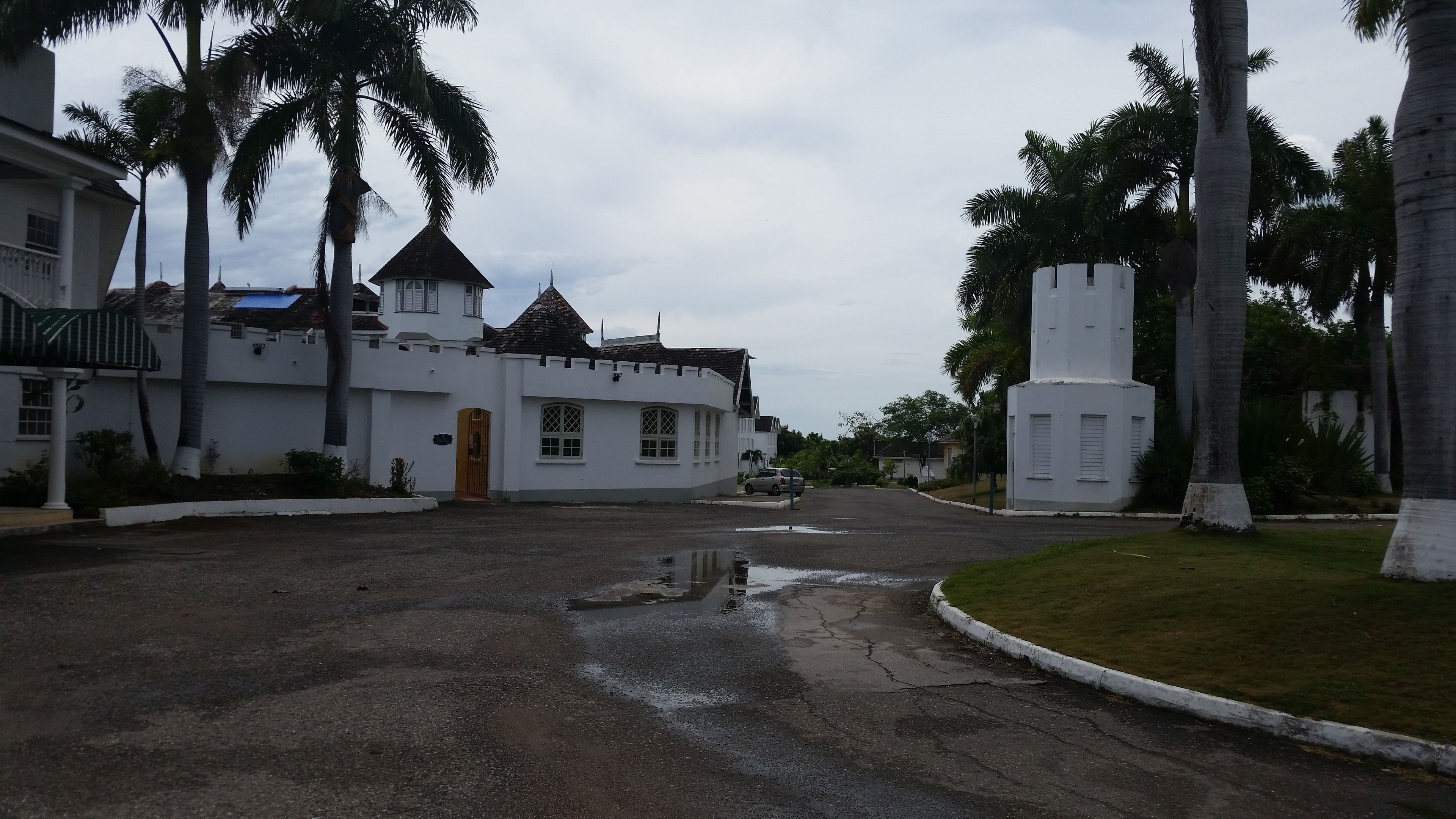 Front of property - evening/night