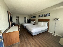 Room, 2 Queen Beds, Sidewing  | Free WiFi, bed sheets