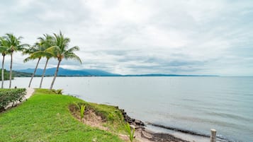Vue depuis lâhĂ©bergement