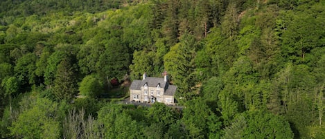 Façade de l’hébergement