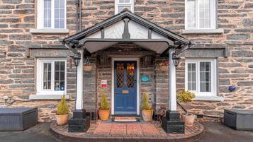 Fachada de la propiedad