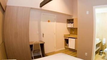 1 bedroom, blackout drapes, soundproofing, free WiFi