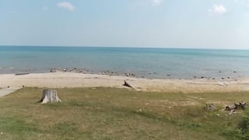 Private beach