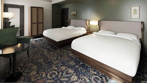 Rom, 2 queensize-senger | Sengetøy av topp kvalitet, strykejern/-brett og wi-fi (inkludert)