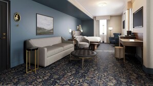 Suite, 1 kingsize-seng med sovesofa | Sengetøy av topp kvalitet, strykejern/-brett og wi-fi (inkludert)