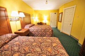 Basic Double Room, 2 Double Beds | Desk, free WiFi, bed sheets - Driftwood Inn (Deer Lake)