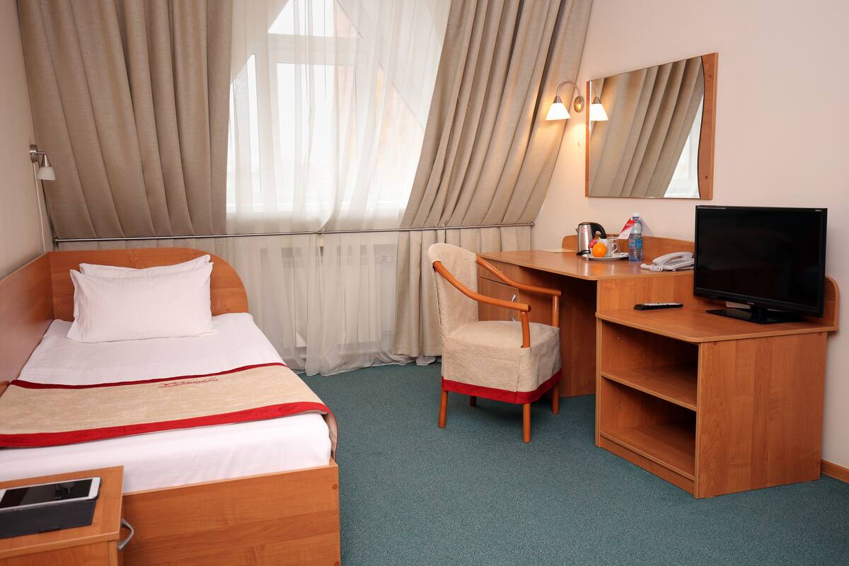 Single Room | Minibar, in-room safe, desk, soundproofing