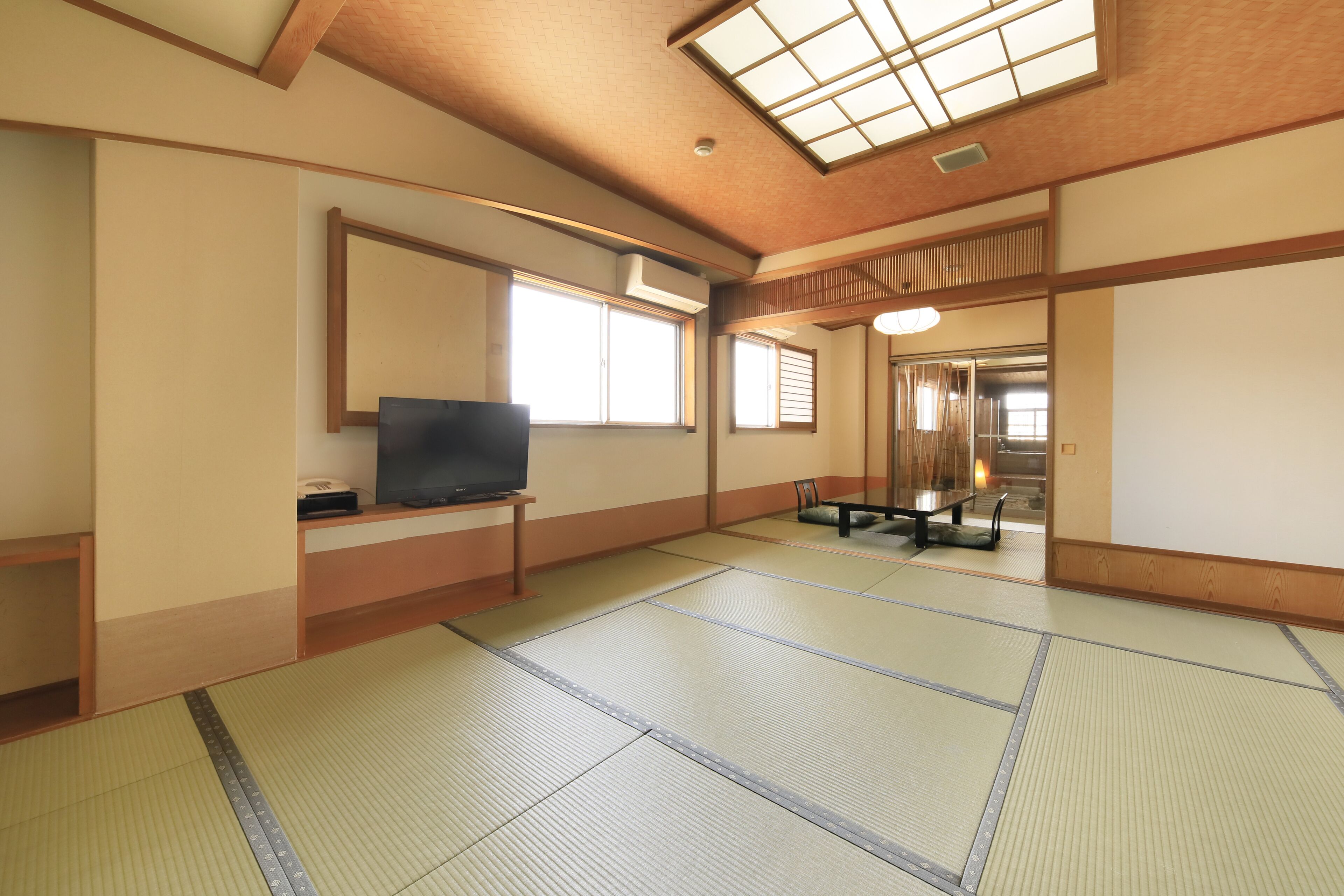 traditional room with open air bath and garden, (mt.fuji view) | in-room safe, desk, free wifi