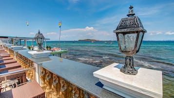 Blick von der Unterkunft