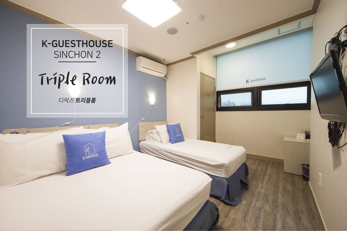 Habitación triple Deluxe | Escritorio y wifi gratis