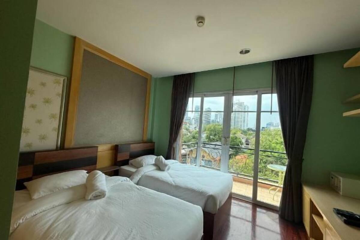 1 Schlafzimmer, schallisolierte Zimmer, kostenloses WLAN, Bettwäsche