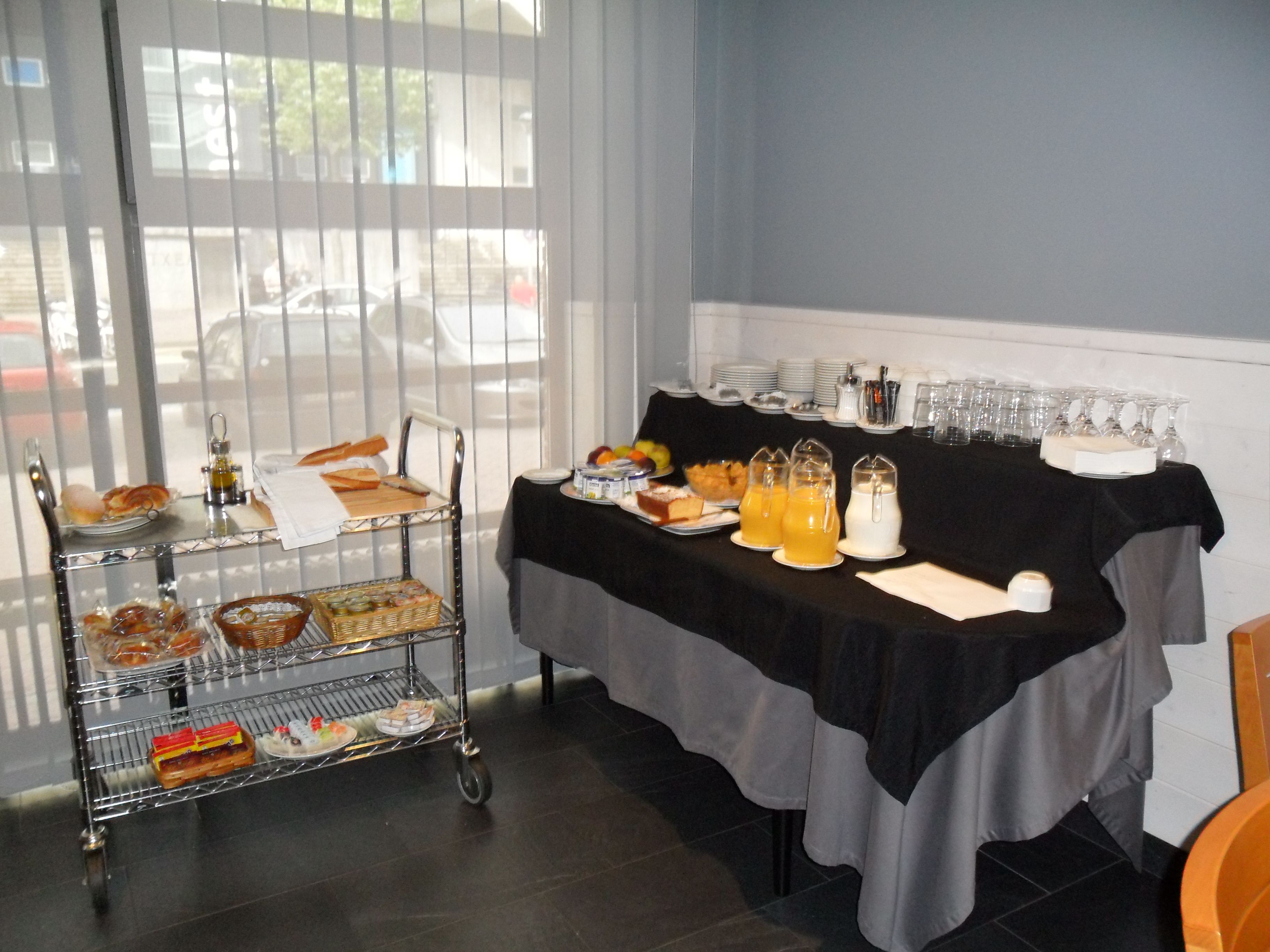 daily continental breakfast (eur 8.80 per person)