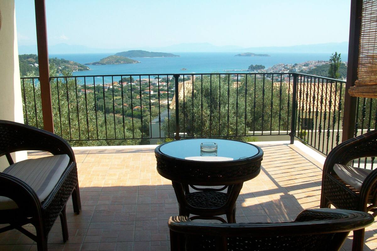 Appartamento, 1 camera da letto, vista mare | Balcone