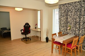 Superior Apartment, 1 Bedroom, Sauna | Living room
