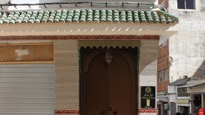 Entrada de la propiedad