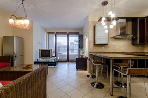One Bedroom Apartment 2 Persons | Living area - Broadway Apartments (Budapest)