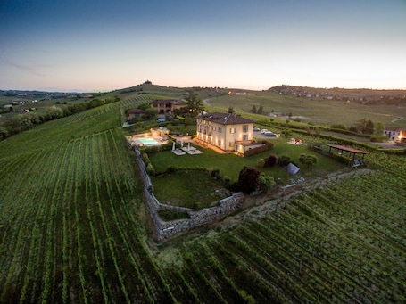 Aerial view. NaturalMente Wine Resort