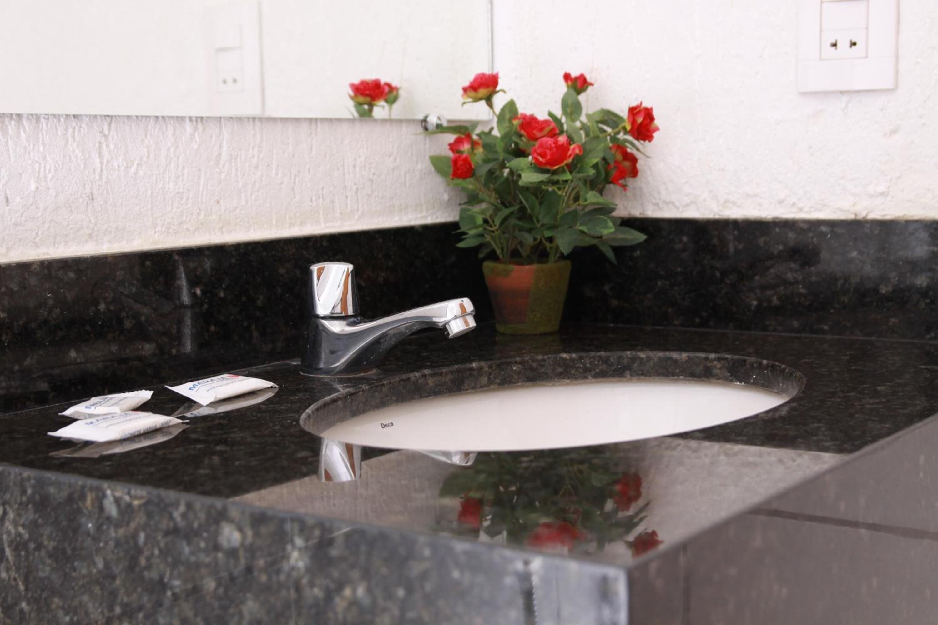 shower, soap, toilet paper