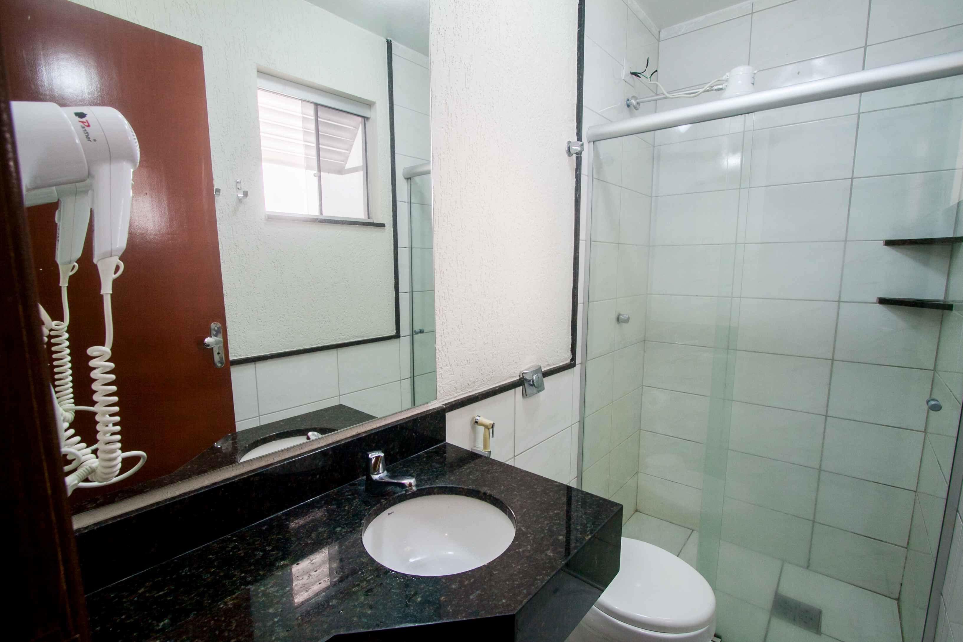 shower, soap, toilet paper