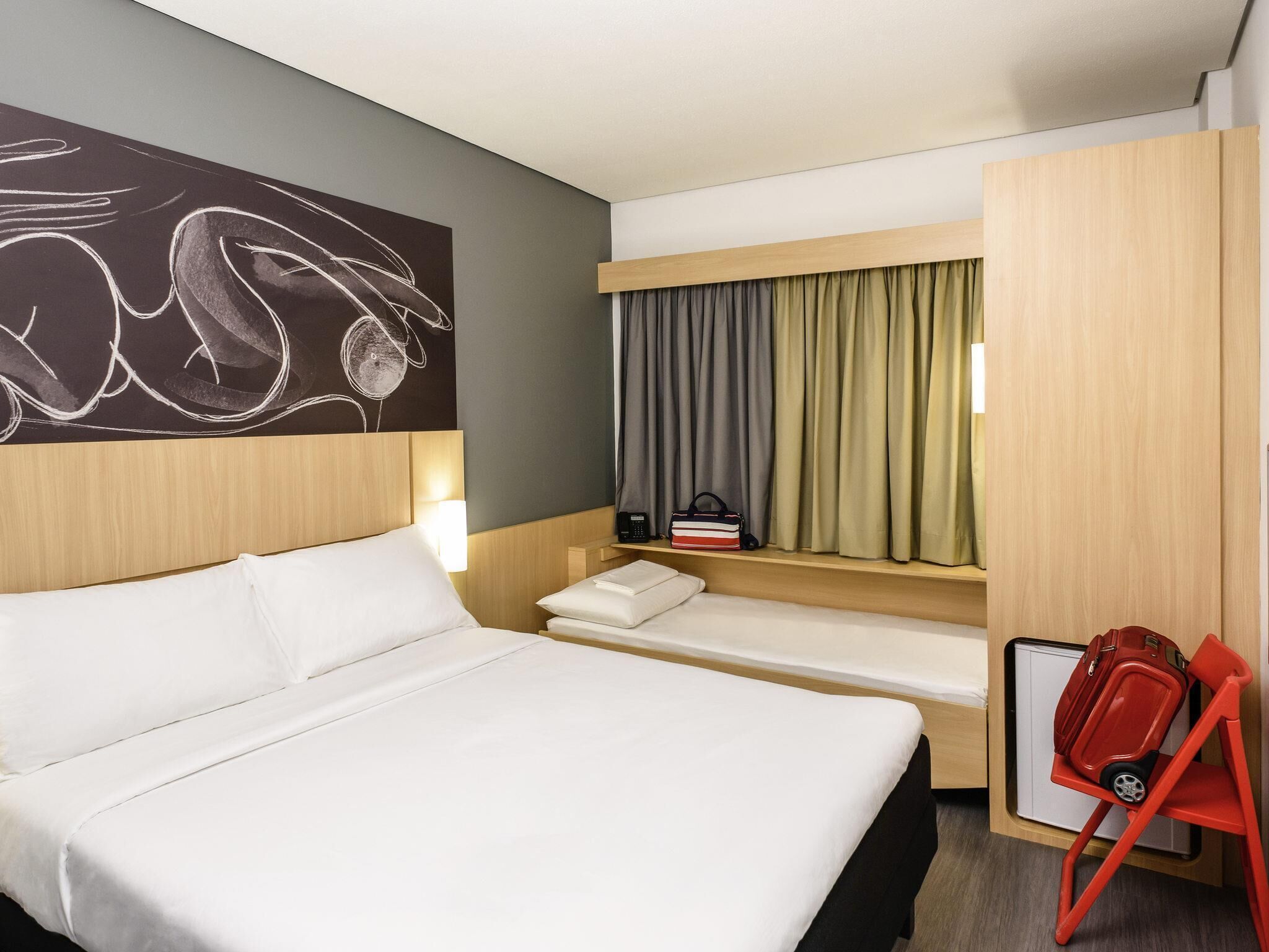 Standard Room, Multiple Beds | Minibar, in-room safe, desk, blackout drapes