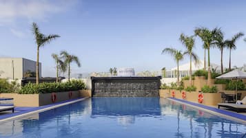 2 outdoor pools, open 6:00 AM to 10:00 PM, cabanas (surcharge)