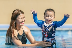 2 outdoor pools, open 6:00 AM to 10:00 PM, pool cabanas (surcharge)