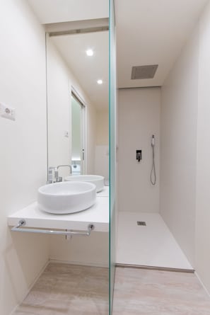 Deluxe-Doppelzimmer, 1 Schlafzimmer | Badezimmer