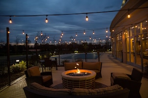 Seasonal outdoor pool