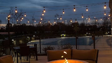 Seasonal outdoor pool