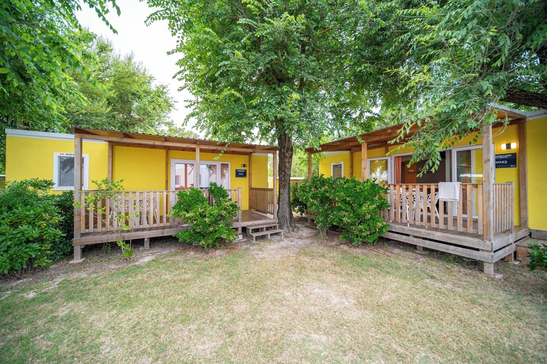 Mobile Home Premium, animaux de compagnie acceptés | Draps italiens Frette, lits bébé (en supplément)