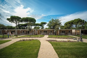 Casa rodante Premier | Sábanas italianas Frette y cunas 