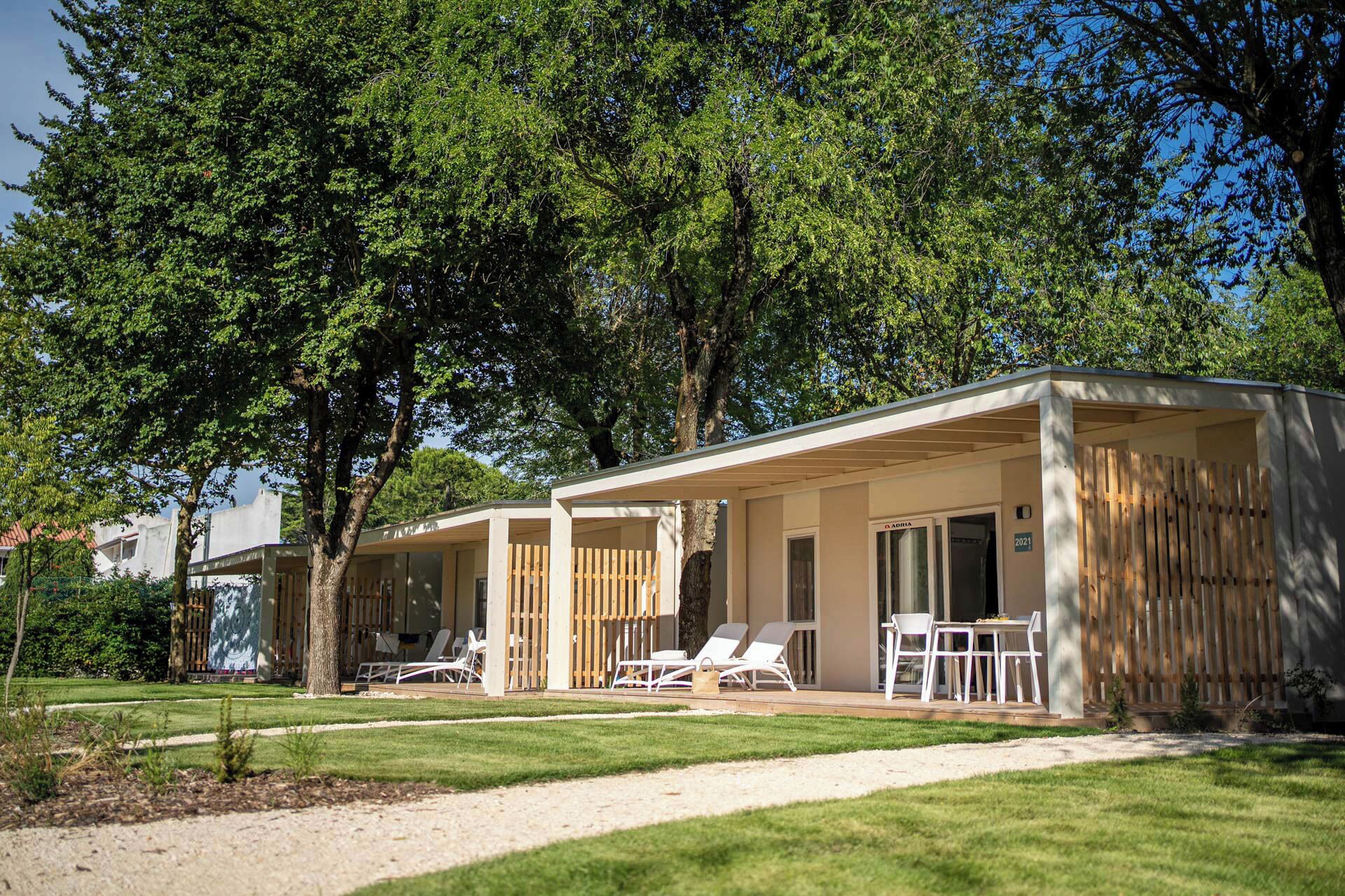 Mobile Home « Premier » | Draps italiens Frette, lits bébé (en supplément)