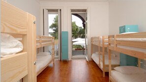 Comfort Shared Dormitory, Men only, Balcony, Garden Area (1 Bed in a 8 Bed Dorm) | Down comforters, iron/ironing board, free WiFi, bed sheets - So Cool Hostel Porto (Porto)