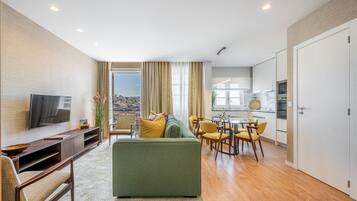 Panoramic Apartment | Living area | LCD TV