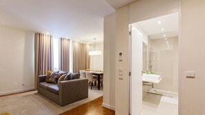 Apartment, 2 Bedrooms, Kitchenette | Living area | LCD TV - Casas do Porto - Ribeira Apartments (Porto)