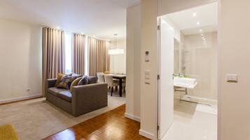 Apartment, 2 Bedrooms, Kitchenette | Living area | LCD TV