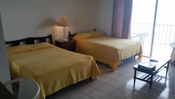 Appartement, vue océan, en bord de plage | Fer et planche à repasser, Wi-Fi, draps fournis