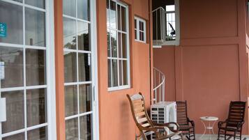 Twin Room (1 Double, 1 twin) | Balcony view