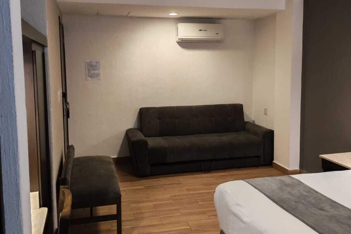 Desk, blackout curtains, free WiFi, bed sheets