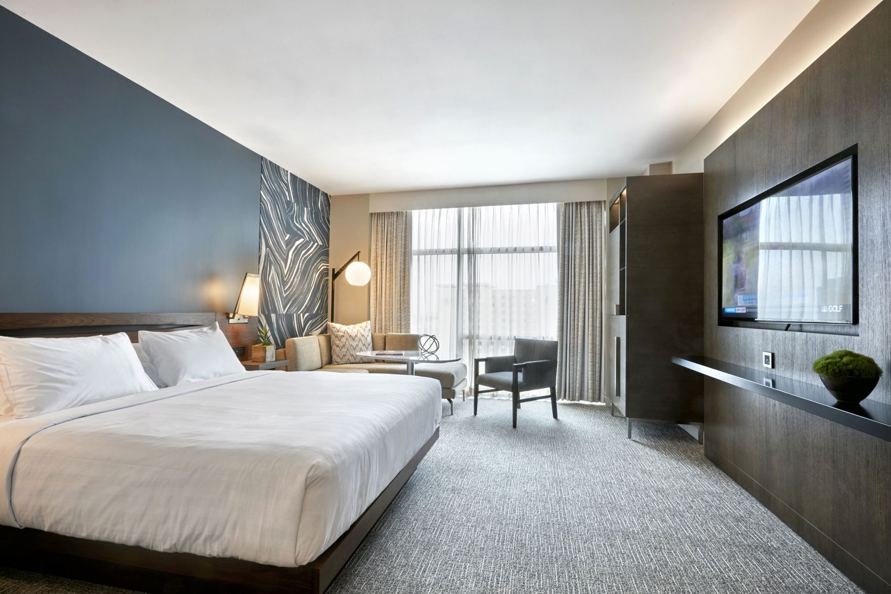 1 bedroom, hypo-allergenic bedding, in-room safe, desk