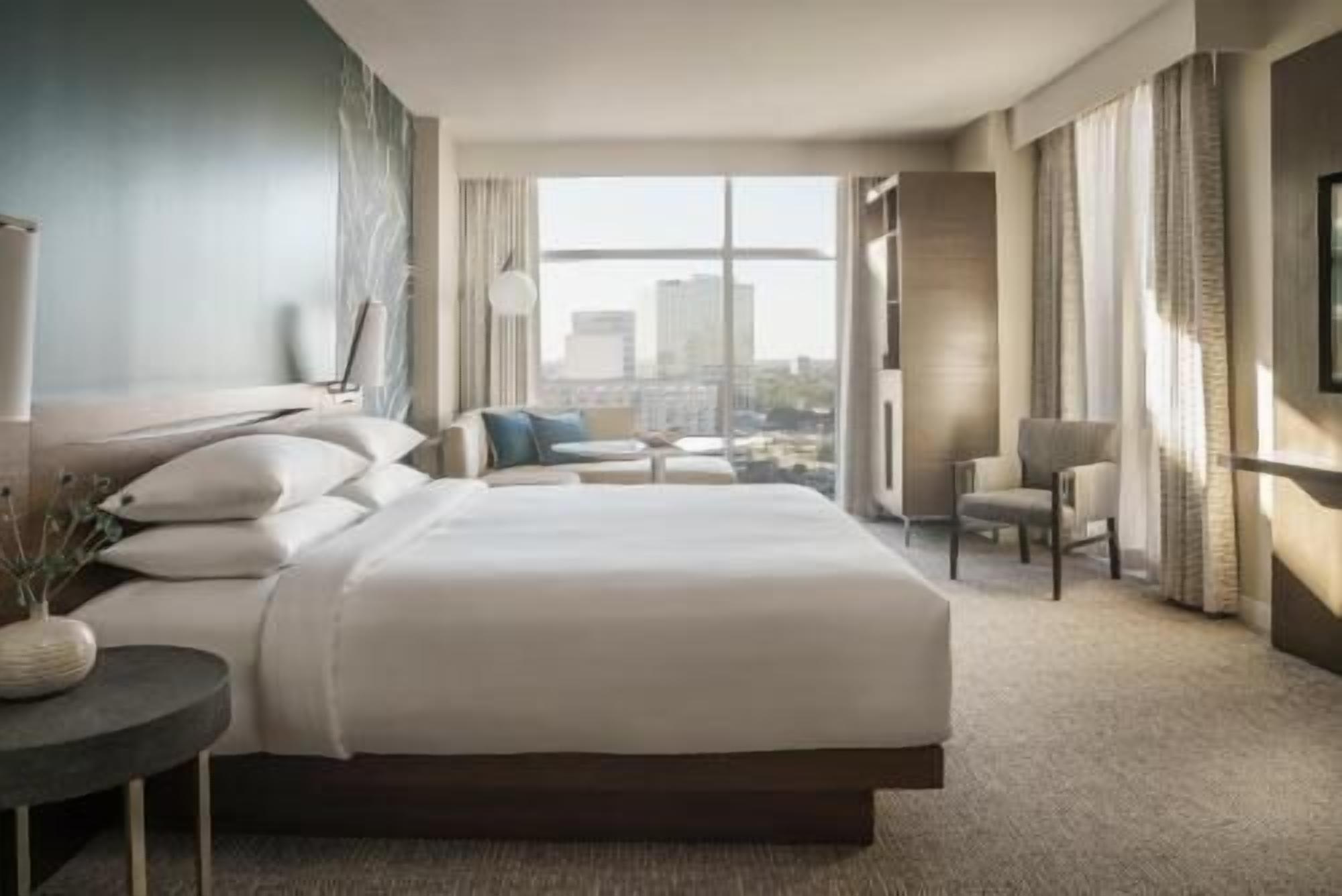 1 bedroom, hypo-allergenic bedding, in-room safe, desk