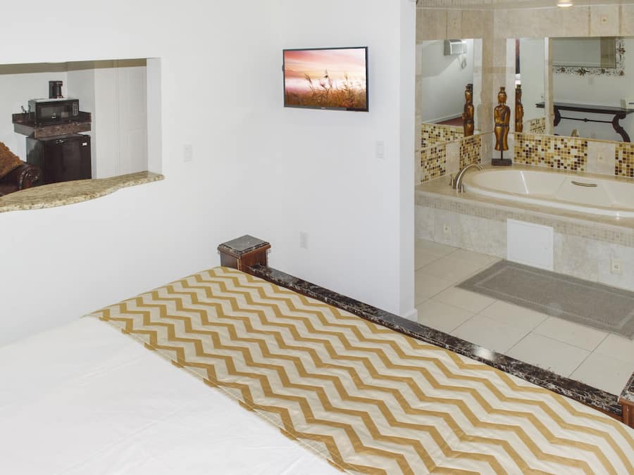 Studio Suite, 1 Tempat Tidur King, Bebas Asap Rokok | Kedap suara, setrika/meja setrika, dan tempat tidur bayi gratis