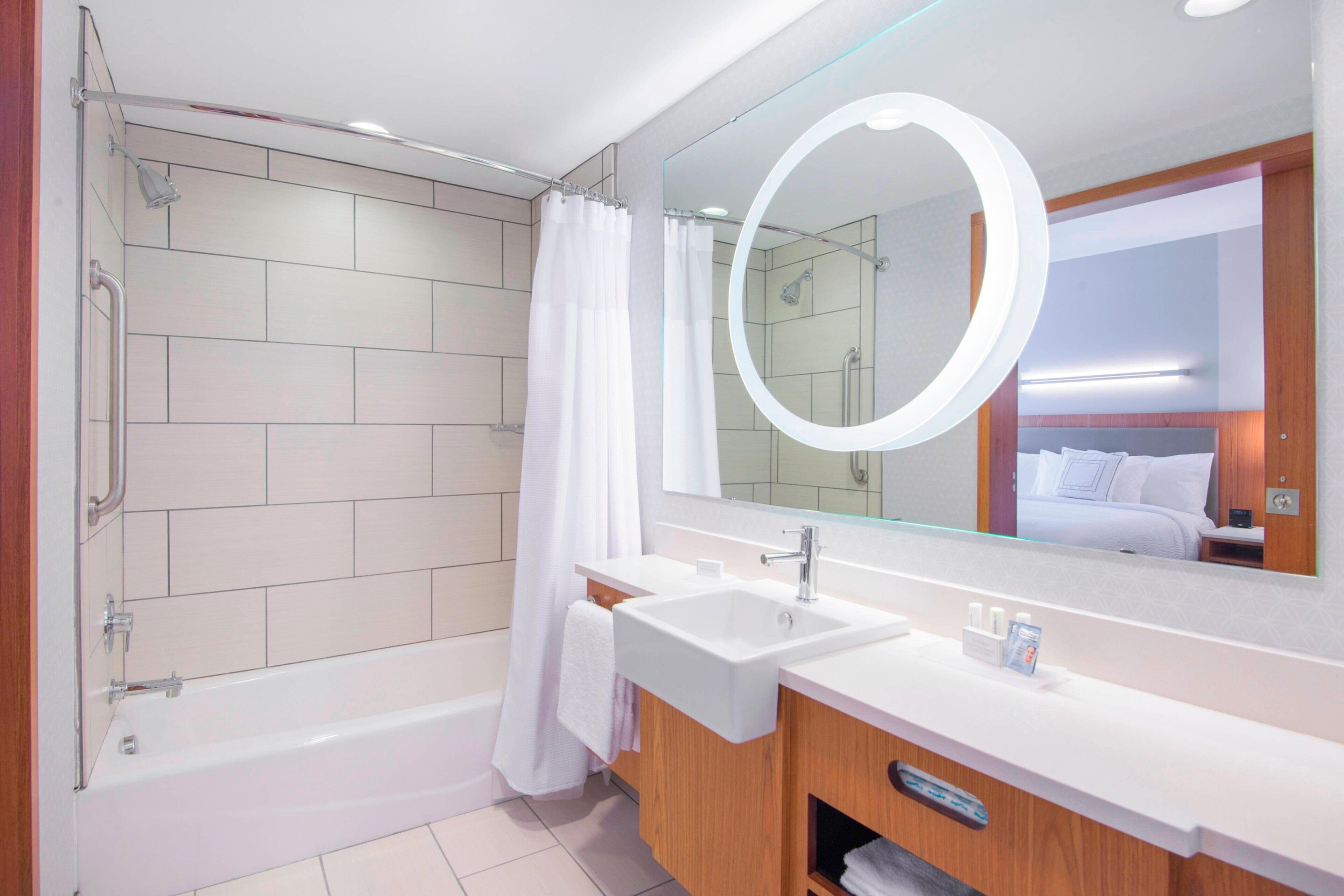 free toiletries, hair dryer, towels, soap