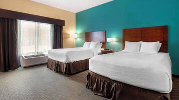 Iron/ironing board, rollaway beds (surcharge), WiFi (free), alarm clocks