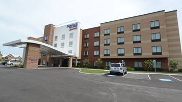 Overnatningsstedets indgangsparti