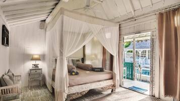 Bungalow, Pool View | In-room safe, desk, free WiFi, bed sheets