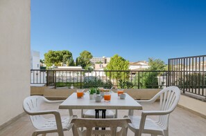 Basic Apartment, Terrace, Garden View | View from room